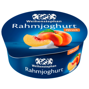 Weihenstephan Rahmjoghurt Pfirsich 150g